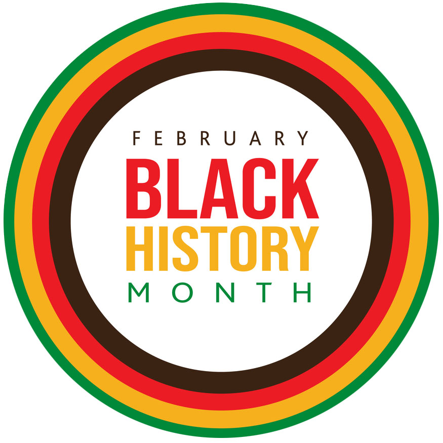 Black History month logo